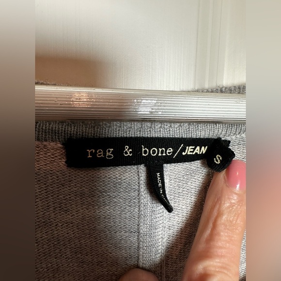 Rag & Bone Heather Gray Knit Top - Picture 2 of 6